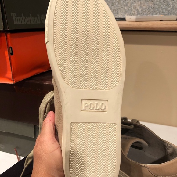 NWOT IN BOX Ralph Lauren Jermain Dark Buck Leather - Picture 9 of 10